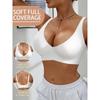 Reggiseno Push-Up da Donna - Coppe Lavabili a Mano per Seno Piccolo Imbottitura Liscia in Gel (Adatto per A/C/Portabicchieri)