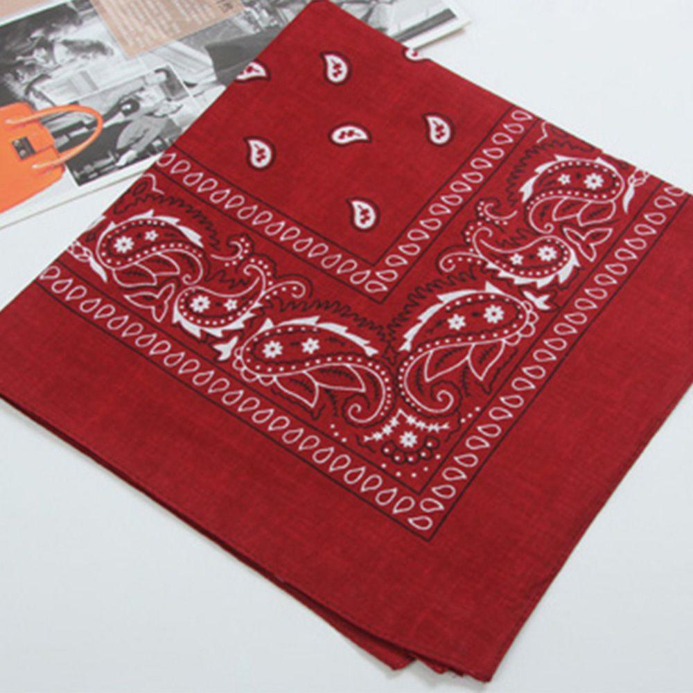 High Quality Paisley Cotton Scarf Cute Bandana Head Wrap Handkerchief Neck