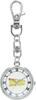 Fieldwork Pocket Watch Back To the Future Official Keychain Logo Silver White SWH BTF002-1