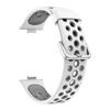 Silicone Watch Band for Huawei Watch Fit 4 Pro/Fit 4/Fit 3 Round Holes Dual Color Replacement Strap