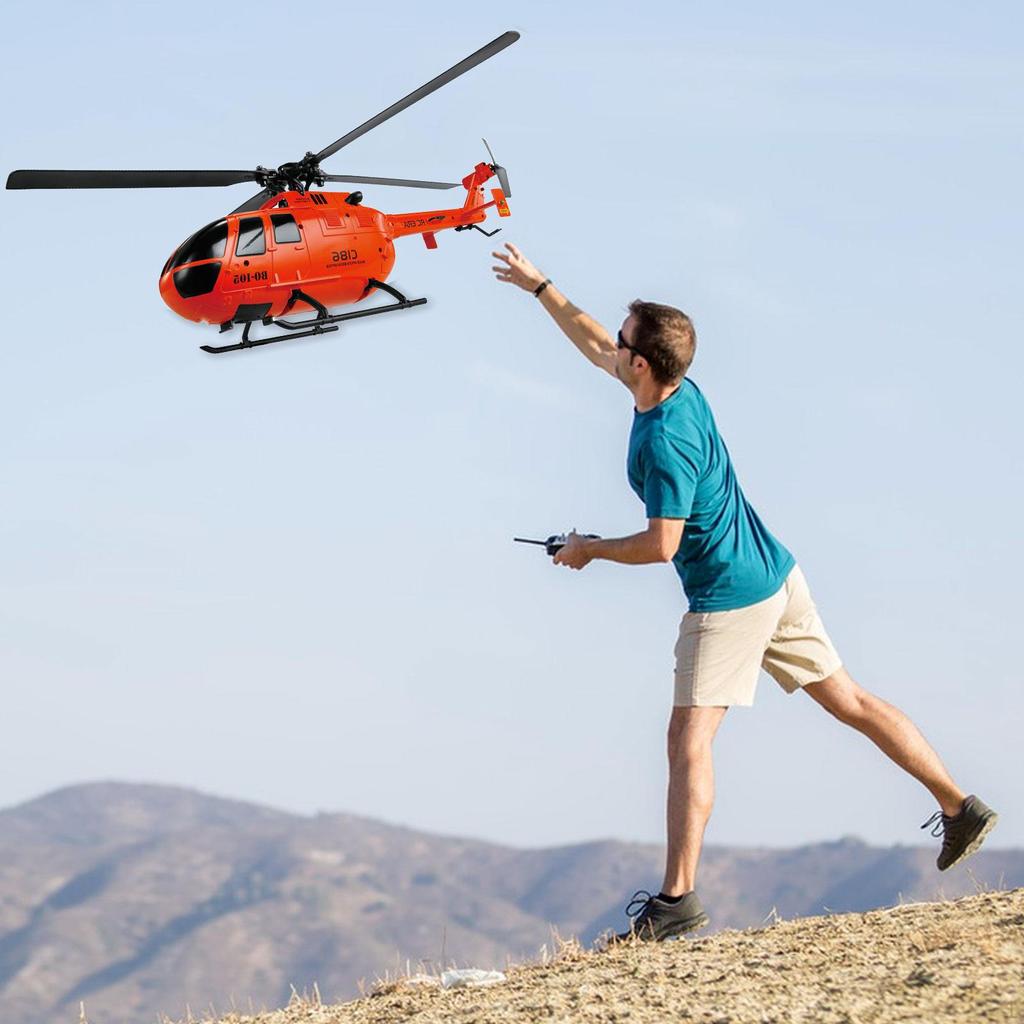 4 Channel RC Helicopter Toy Kids Playset USB Rechargeable Induction Aircraft Mini for