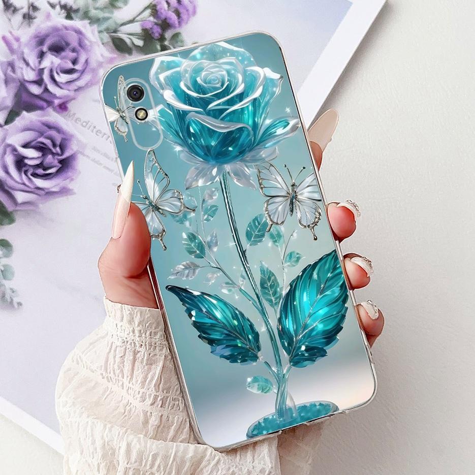 Für Xiaomi Redmi 9A Hülle Neue Mode Bemalte Abdeckung 6,53'' Weiche Dünne Handyhülle Für Xiaomi Redmi 9AT 9A Redmi9A T Rückabdeckung Taschen