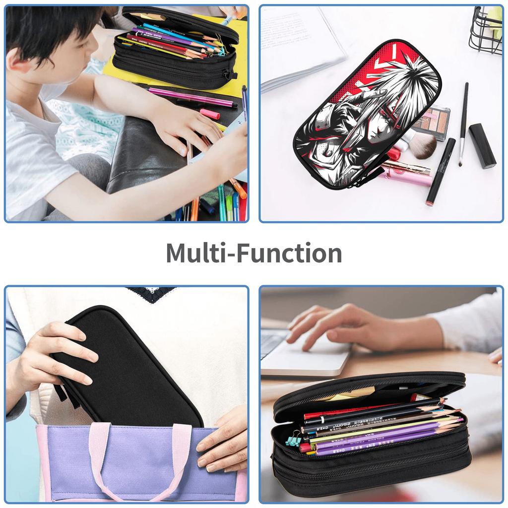 Large Capacity Bags for Child Cartoon Naruto Anime Comic  Handheld Study Bag for Boys Gilrs Kids