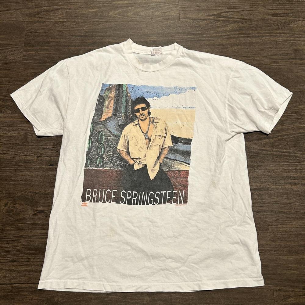 Vintage Bruce Springsteen Lucky Town Tour Graphic Singer Shirt Unisex T-Shirt