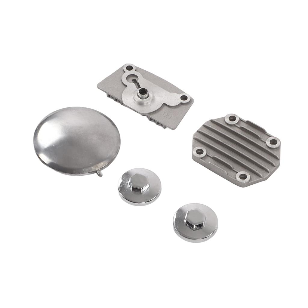 5PCS Aluminum Alloy Cylinder Headcover Replacement for 70cc 90cc 110cc ATV Quad & Pit Bike