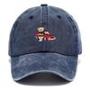 Fashionable Trendy Pattern Bear Teddy Men Cap Baseball Cotton Washed Vintage Customize Hats Dad Cap Adjustable Casual Daily Driving Hat