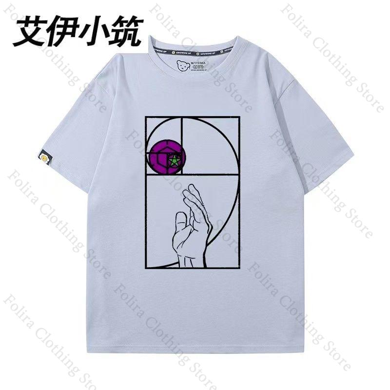 

Anime JoJos Bizarre Adventure Series Print Tshirt Cotton Summer Tops Short Sleeve Tee Casual T Shirt for Unisex Women 4XL