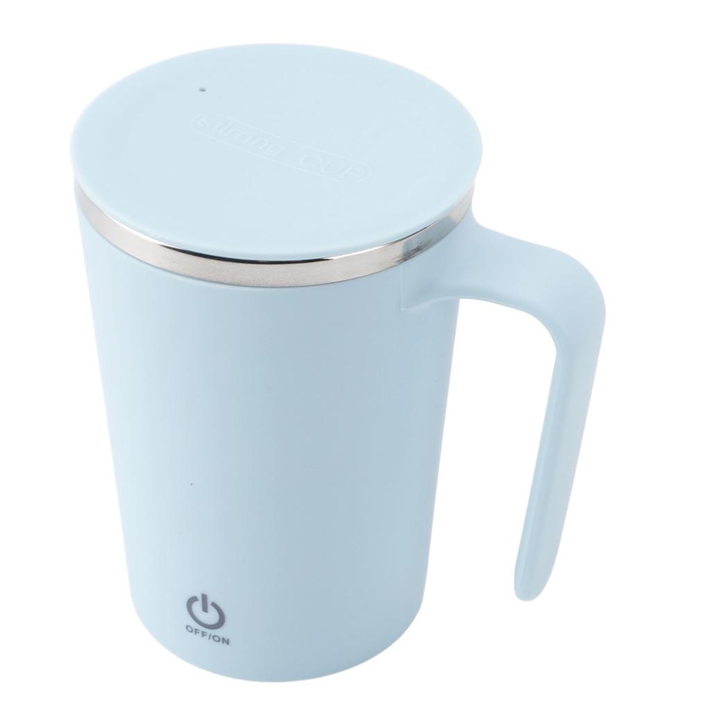 Samo míchací hrnek na kávu Dobíjecí s víčkem Nerezový Přenosný Elektrický Magnetický Automatický
