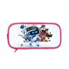 Astro Bot Space Robot Double Layer Pen Case For Kids School Supplies And Stationery Storage