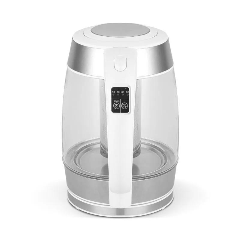 Schneider - Scke236tp - Bouilloire Théière Avec Infuseur - 6 Températures - Verre 1,7 L - 2200 W