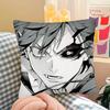 1Pc Manga Series Gokurakugai Pillow Case Fashion Square Pillowcase Bedroom Sofa Room Ins Decoration Leisure