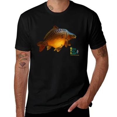 Big Carp TShirt Streetwear Print Tee Shirt