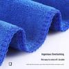 Water Absorbent Microfiber Car Cleaning Towel: Multifunctional, Thickened, Square Cloth for Car Drying.
