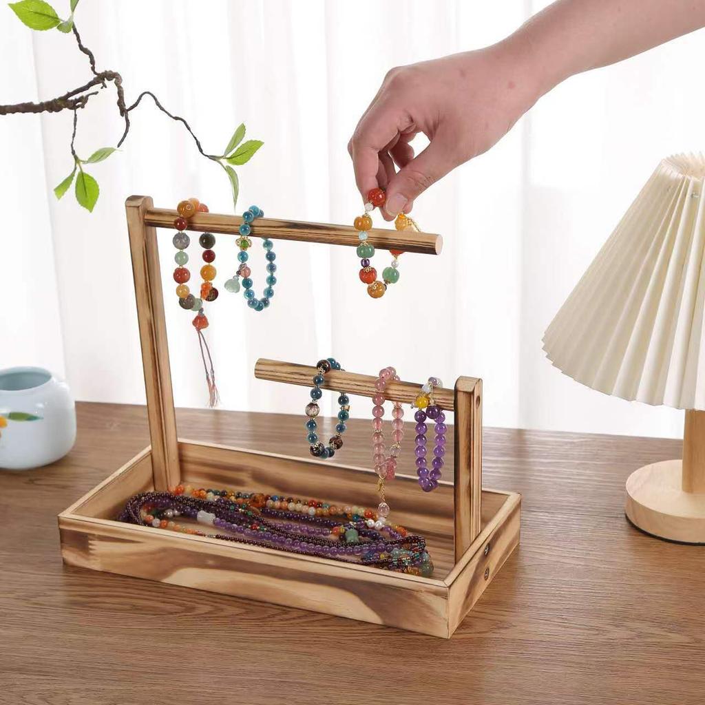 Multifunktionaler Schmuckständer: Armband Halskette Hängeorganizer für Straßenverkauf Eingangsbereich Schlüsselhalter Heimdekorativer Ständer