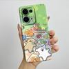 For OPPO Reno 13 CPH2689 Reno13 Phone Case Soft Silicone Funda Sweet Painted Fashion Cartoon Bumper Coque Printed Back Cover
