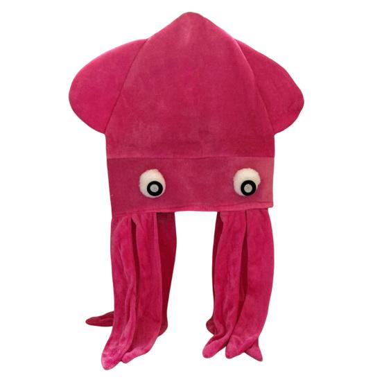 Unique Festival Party Gift Funny Octopus Hat with Tentacles, Creative Plush Cap for Cosplay Comic Exhibition Costume Gear and Photography, Novelty