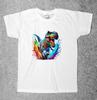 Dinosaur 007 Childrens/Kids Adult T Shirts/t-shirts
