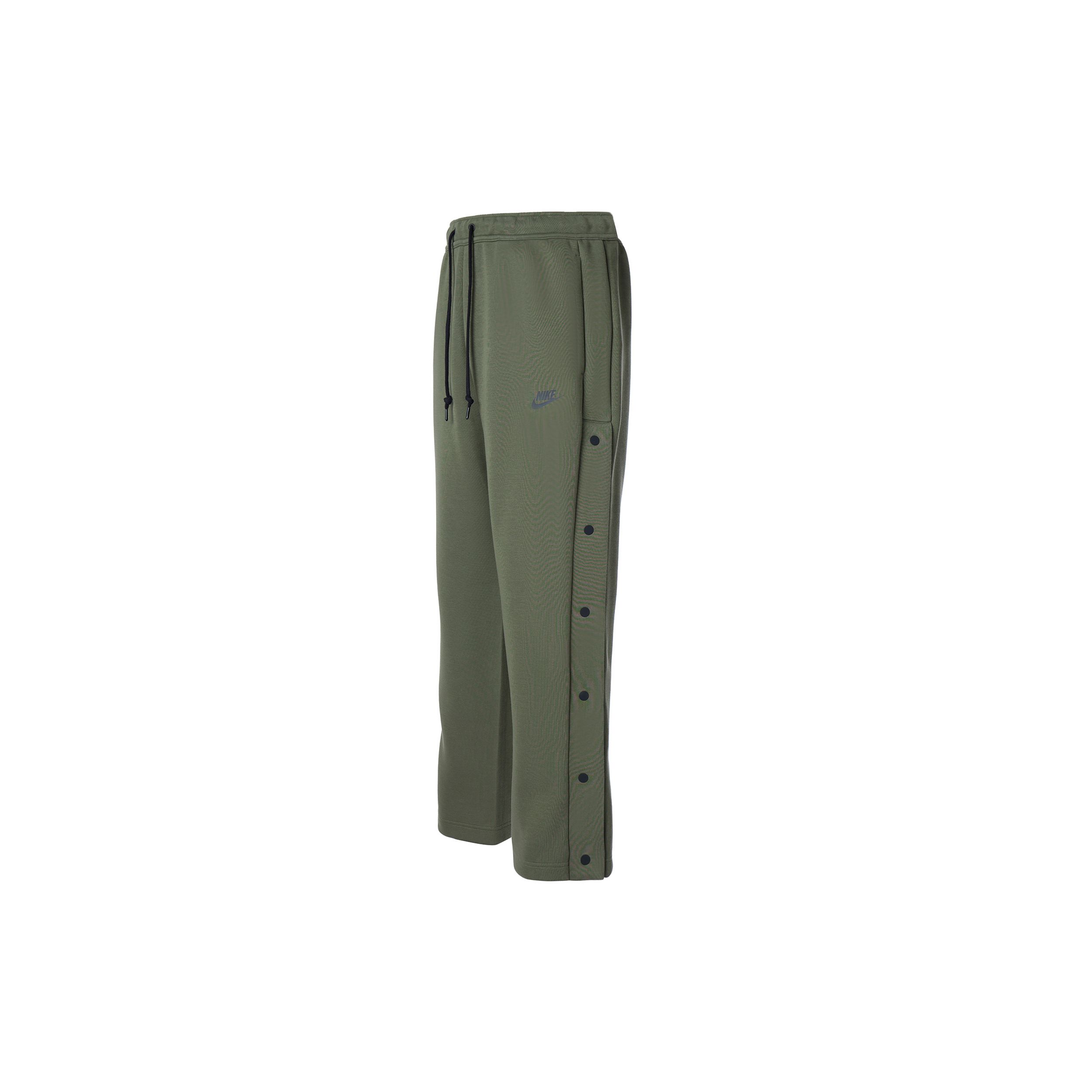 

Nike Tech Fleece Snap Pants Medium Olive FB8015-222 XXL
