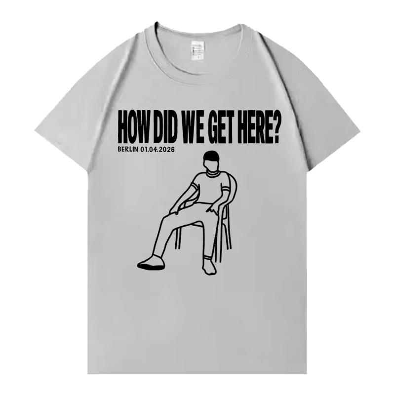 Singer Louis Tomlinson How Die We Get Here TShirt Harajuku Pure Cotton TShirts Unisexs Fashion Summer 2026 Tee Unisex