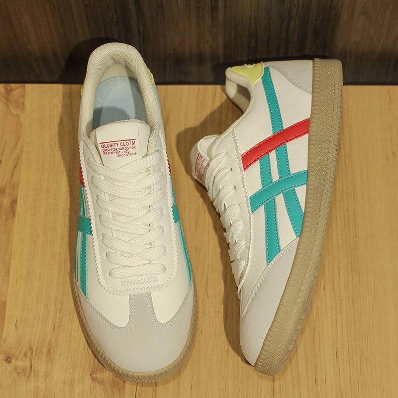 

Casual Forrest Gump shoes men s sports little white shoes soft-soled low-top board shoes fashion trend driving men s shoes trend 44 бежевый