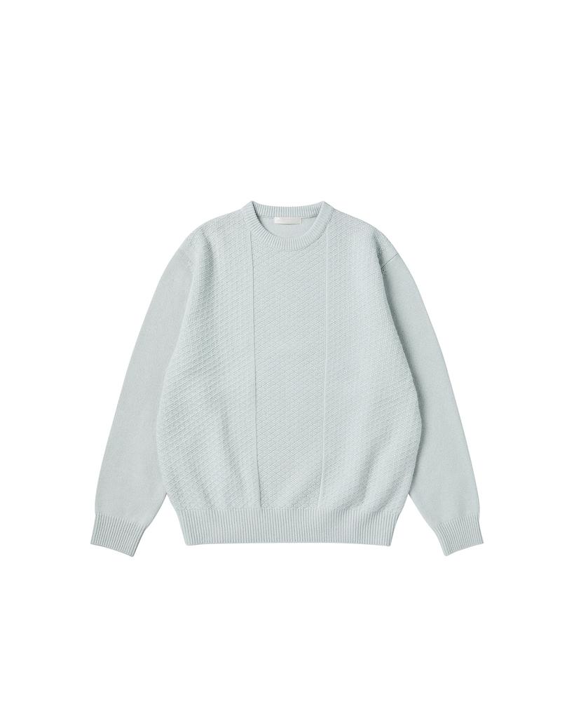 WORTHWHILE MOVEMENT Rhombus Crewneck Sweater (Mint)