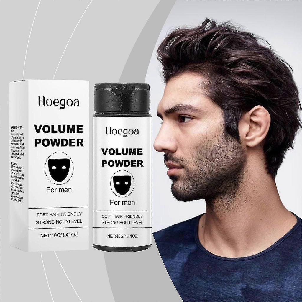 Hair Styling Powder for Men, Volume Powder, Hair Texturizing Powder - Instantly Adds Texture & Volume, All-Natural Ingredients, Strong Hold