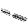 Front Bumper Lower Grille Set 51117159595 Left Right Side 1 Pair Replacement for X5 E70 2008 2010