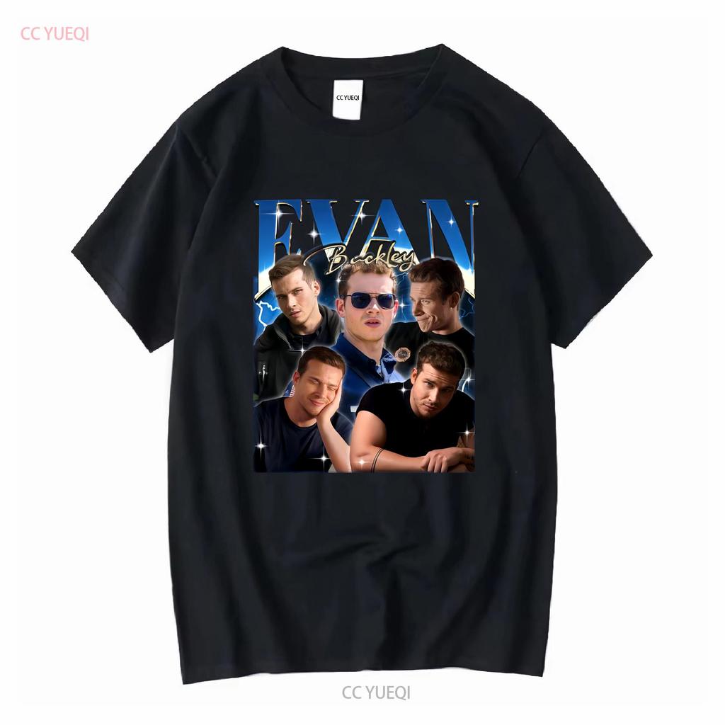 Limited Evan Buckley Vintage T Shirt For Fan Retro 90s Sweater Softstyle long or short sleeves vintage Washed