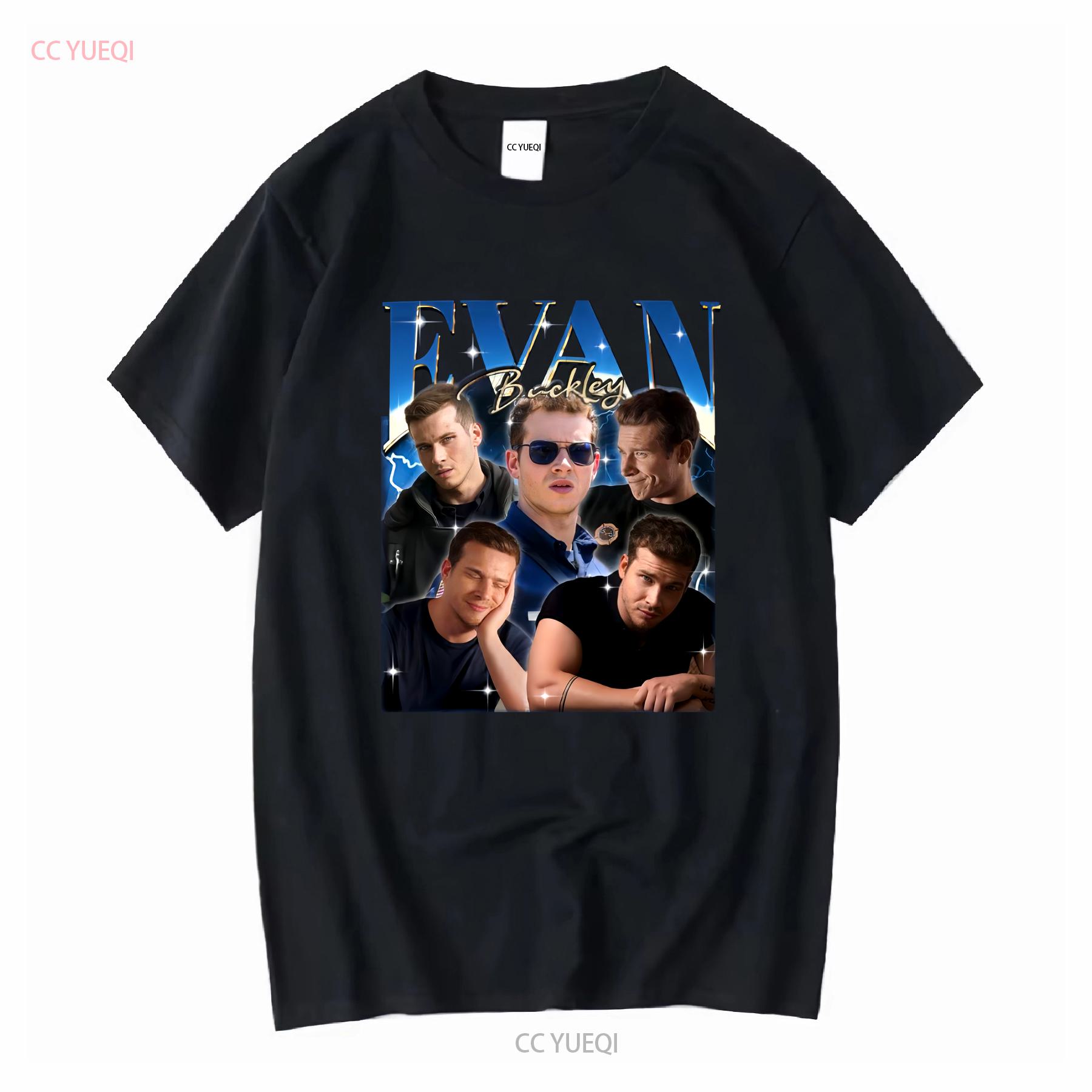 

Limited Evan Buckley Vintage T Shirt For Fan Retro 90s Sweater Softstyle long or short sleeves vintage Washed 4XL