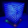 Electronic Equipment 8 Layers Dynamic 3D 8x8x8 DIY LED Light Cube Kit