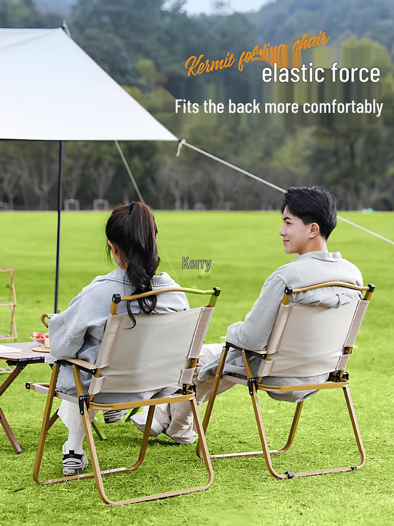 Portable Folding Outdoor Chair: Ideal for Camping, Picnic, Fishing, Beach, and More