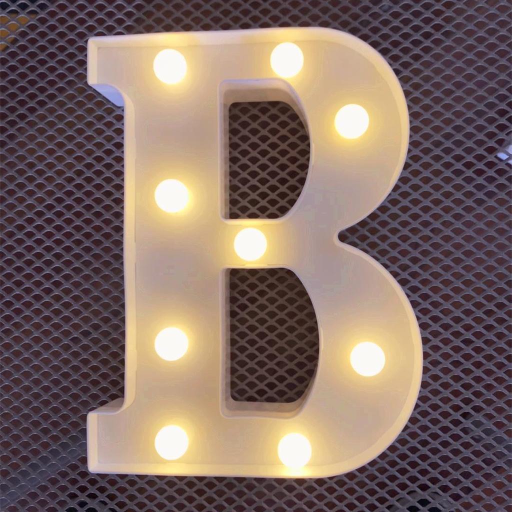 Popular 26-Letter Alphabet, Number & Symbol Lights for Events & Decor