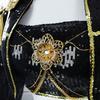 K-Pop: Demon Hunters HUNTR/X Mira Cosplay Costume Black Version Outfit Play Role Clothes Clothing for Women Anime Cosplay