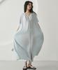 Dijainowol Robe Long Dress_Windy Blue