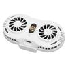 Cell Phone Cooler Semiconductor Cooling Silent Phone   with Dual Fan Fast Cooling for Gaming Livestreaming