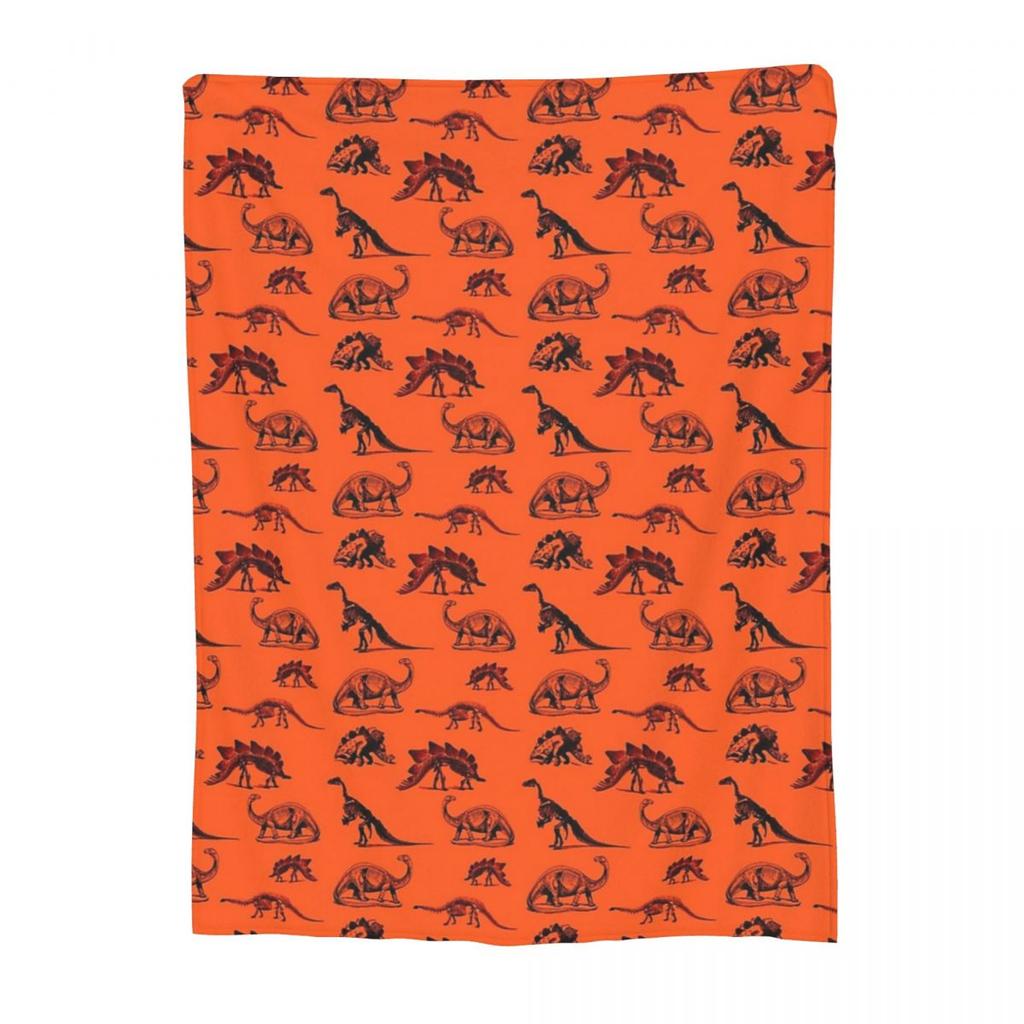 Bright Dinosaurs Blanket Soft Warm Flannel Throw Blanket Plush for Bed Living room Picnic Travel Home Sofa