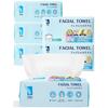 ITO Family Pack (360 sheets) Facial Towels Original Same Komon Embossed Fabric Cleansing Cotton Disposable Face Care Skin OEKO-TEX Certified Gentle