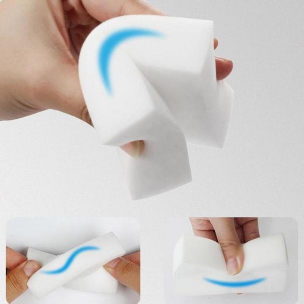 10 PCS  Lot Melamine Sponge Magic Sponge Eraser Cleaner Cleaning Sponge for Kitchen Bathroom Cleaning Tools 100*60*20mm