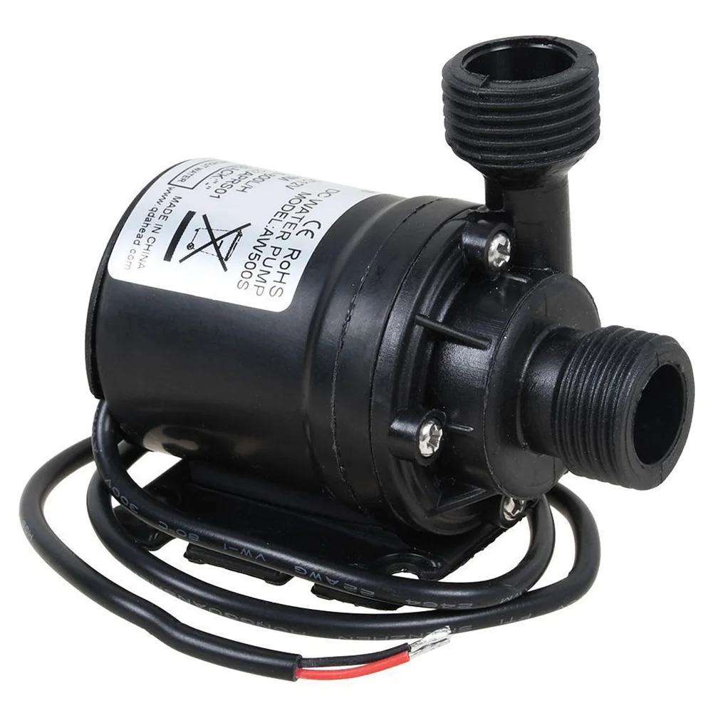 Garden High Pressure Pump DC 12V Submersible Pump 800L/H 5m Solar Brushless Motor Water Pump Low Noise Water Circulation Pump