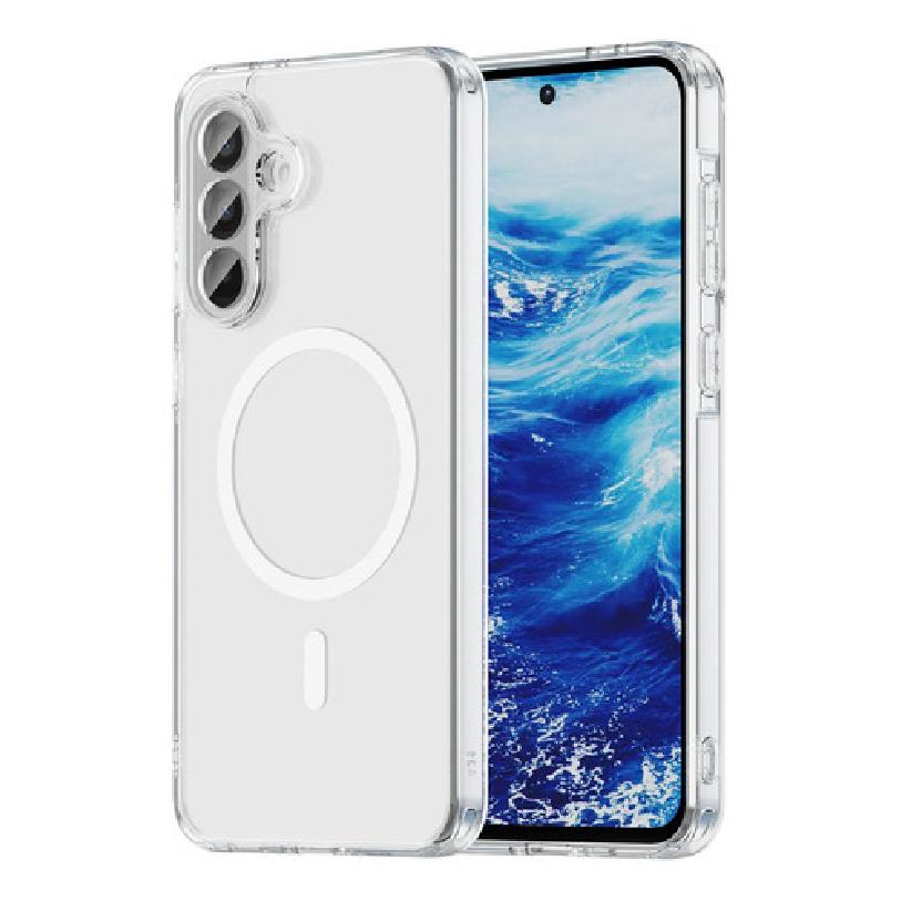 

Phone Case For Samsung Galaxy A56, Magnetic Transparent Shockproof Phone Cover For Samsung Galaxy A36 белый