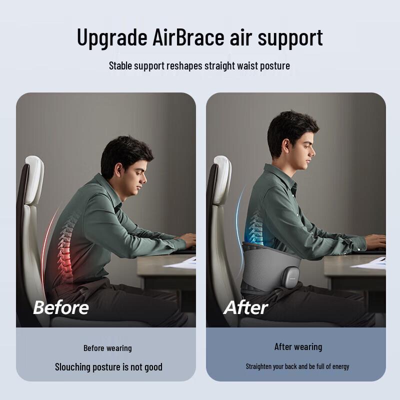 Philips Smart Lumbar Massager with Air Support and Heat