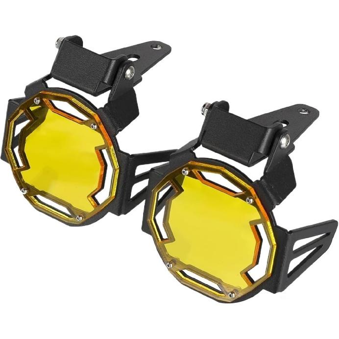 

R1300GS Motorcycle Flipable Fog Light Protector Guard Lamp Cover Compatible With R1300GS Adventure ADV R 1300 GS R1300 2023 24 R1300 GS(Gold) золотой