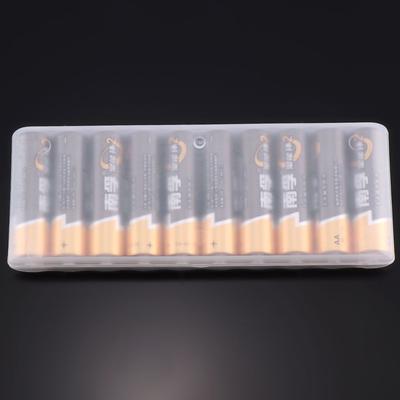 Durable for 10Pcs AA AA Batteries Plastic Storage Boxes Cover Container Holder