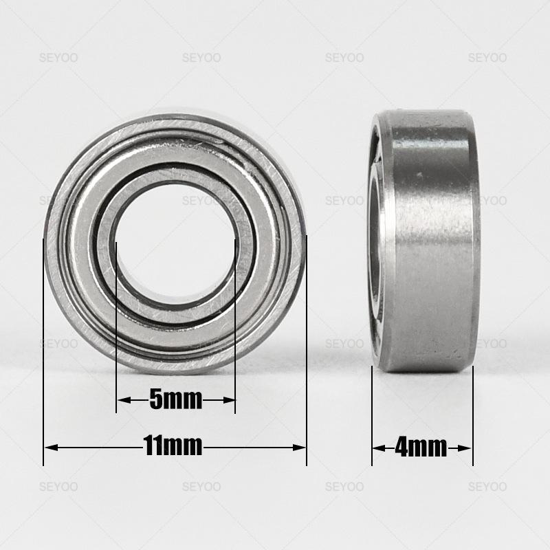 10Pcs Ball Bearings Rubber Sealed Mr115 2Rs 5*11*4Mm Mr115Zz Rc Car Miniature Bearing Diy Accessories