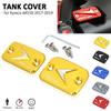 Motorcycle Accessories For KYMCO AK550 AK 550 2017-2019 Front Brake Fluid Reservoir Gas Fuel Tank Filler Oil Cap Cover