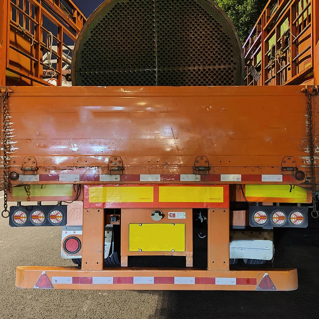 Ygmylandbb Trailer Tail 24V Truck Triple LED Round Rear Combination Lamps with Sequential Flowing Turn Set of 2 for Large Vehicles and Decorative