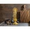 Buddhist statue of Shokannon Bodhisattva, 36cm (gold plated/24k gold), sculptor: Shuun Makita, model: "Tendai, Shingon, Rinzai sects", Takaoka bronzew