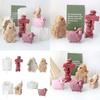 Animal Candle Molds Cats Dog Shaped Silicone Molds for Epoxy Resin, Candle Soap, Home Decorations, Epoxy Resin Molds