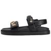 Sunset One Strap Sandals Women's Black 1AD1DS