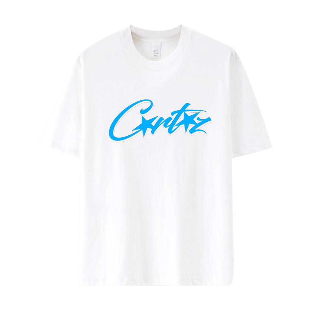 European and American Corteiz trendy street crew neck loose short-sleeved T-shirt women's fashion hip-hop skateboard casual top men